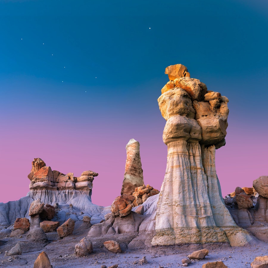 The Enchanting Badlands of New Mexico