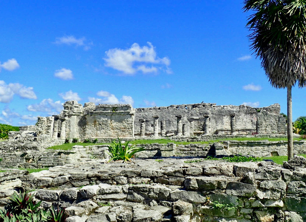 House of Columns, Tulum Ruins, Tulum Maya Ruins, Tulum Mexico, The Botanical Journey